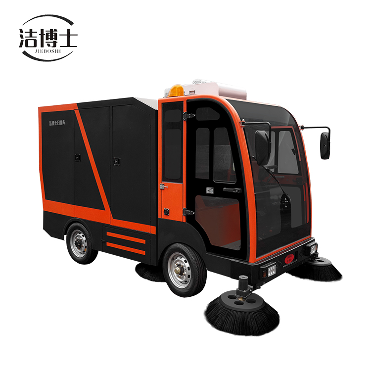 大型四輪帶240L垃圾桶掃地車2400 大型四輪帶240L垃圾桶掃地車2400